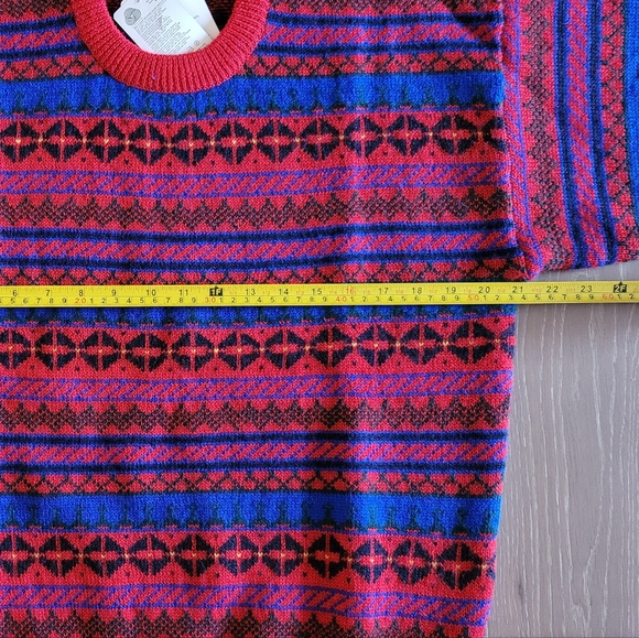 BNWT 100% WOOL chunky knit vintage sweater - Picture 7 of 8